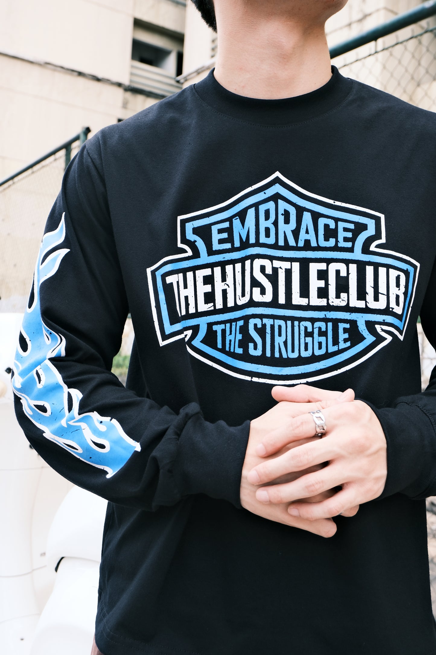 BLUE BLAZE LONGSLEEVE