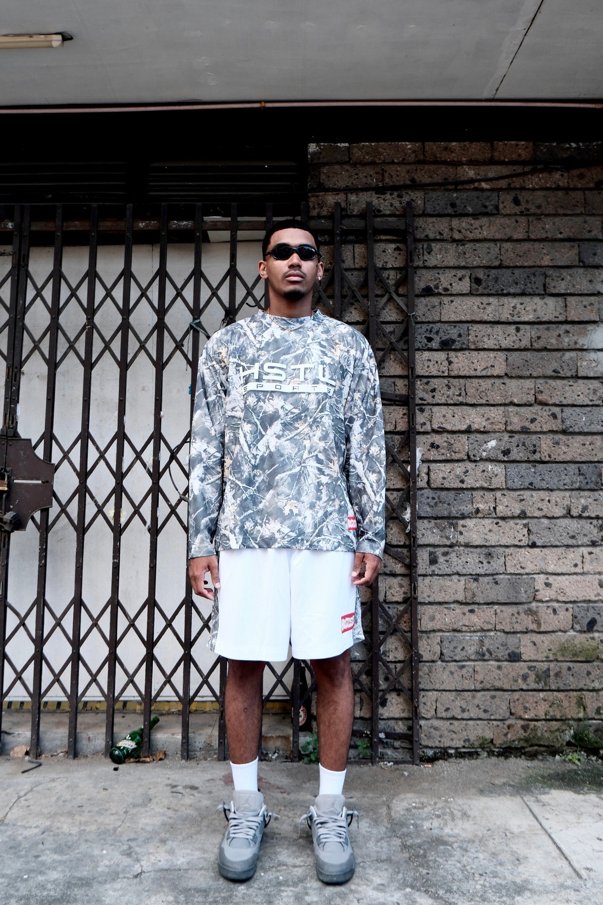 REAL TREE "SNOW" MESH SHORTS REGULAR FIT