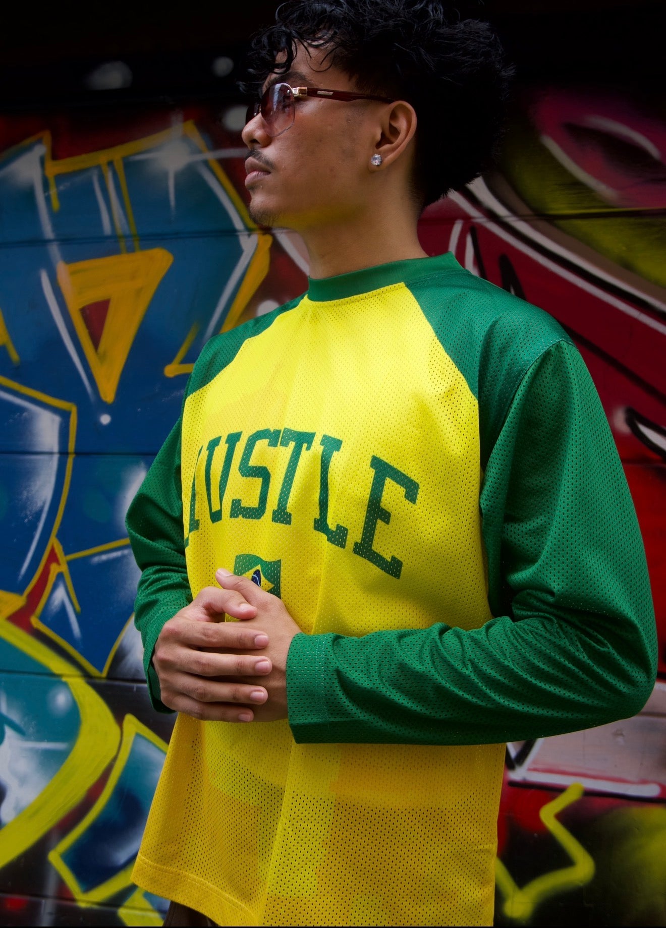 CTR RAGLAN MESH JERSEY L/S