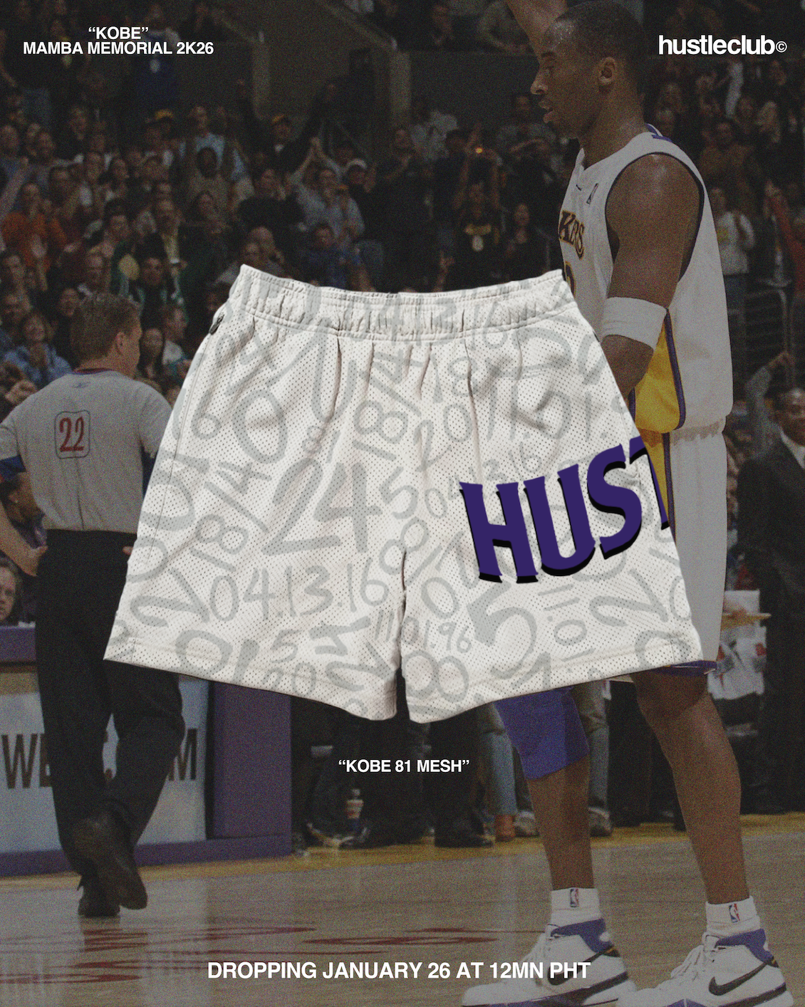 KOBE 81 MESH SHORTS