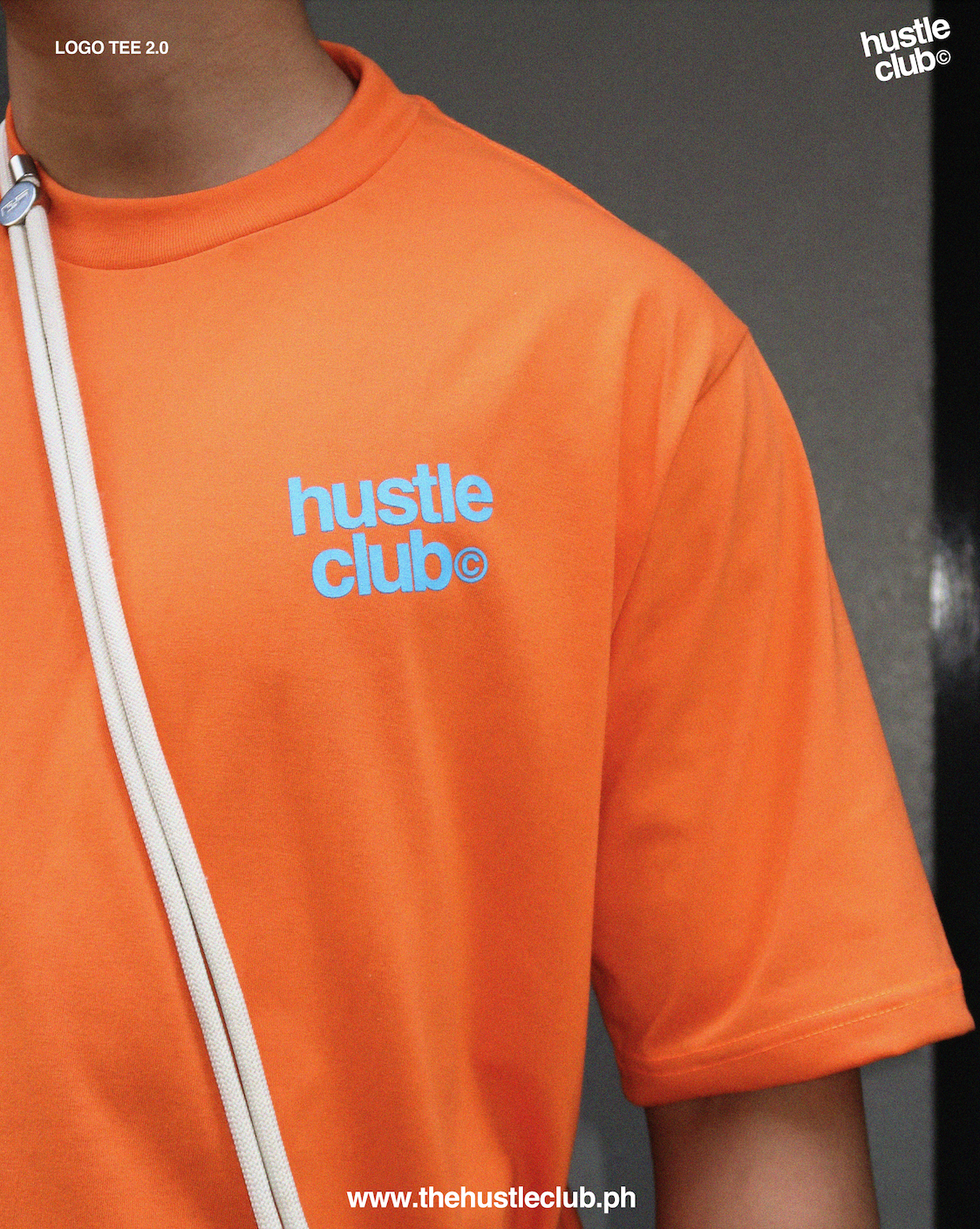 SOLAR ORANGE LOGO 2.0 T-SHIRT