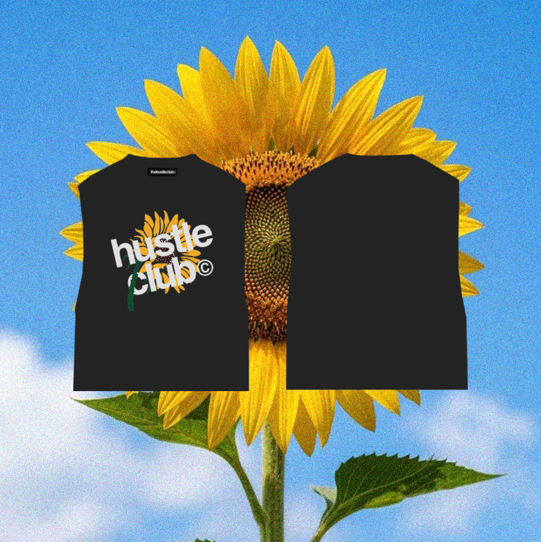 SUNFLOWER RAW CUT MUSCLE TEE
