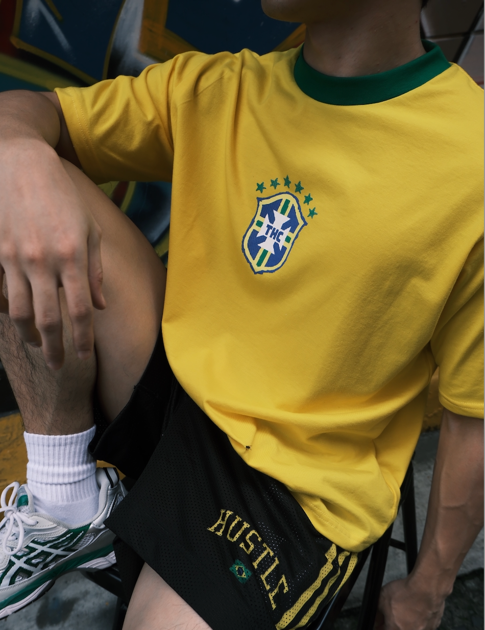 BRAZIL RINGER BOXY T-SHIRT