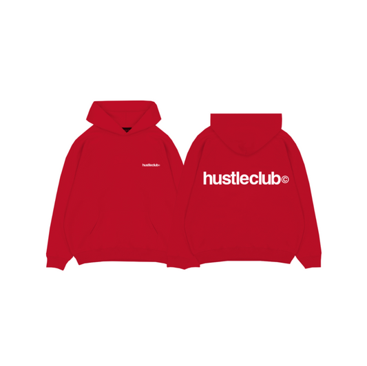 LOGO HOODIE RED