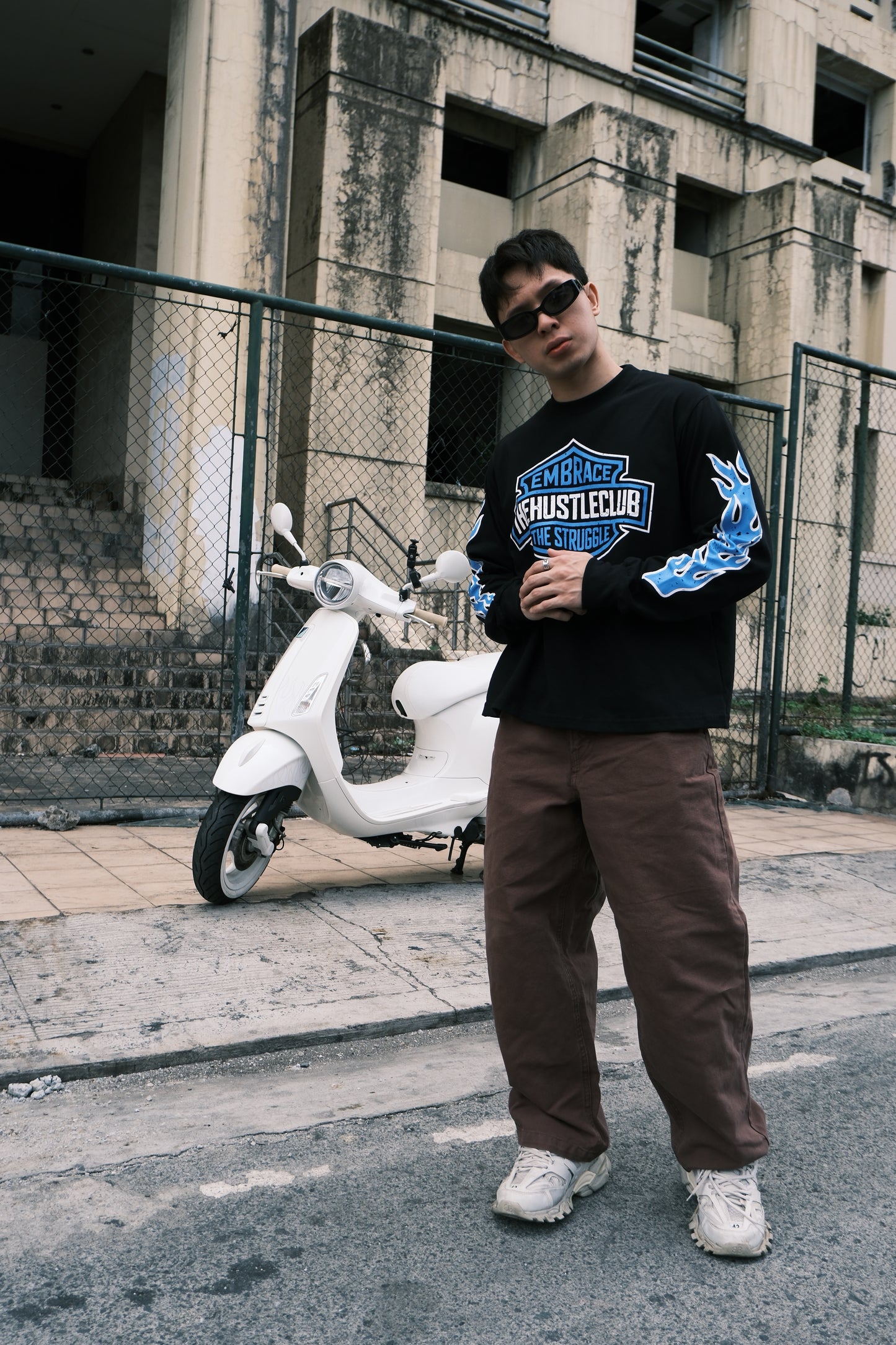 BLUE BLAZE LONGSLEEVE