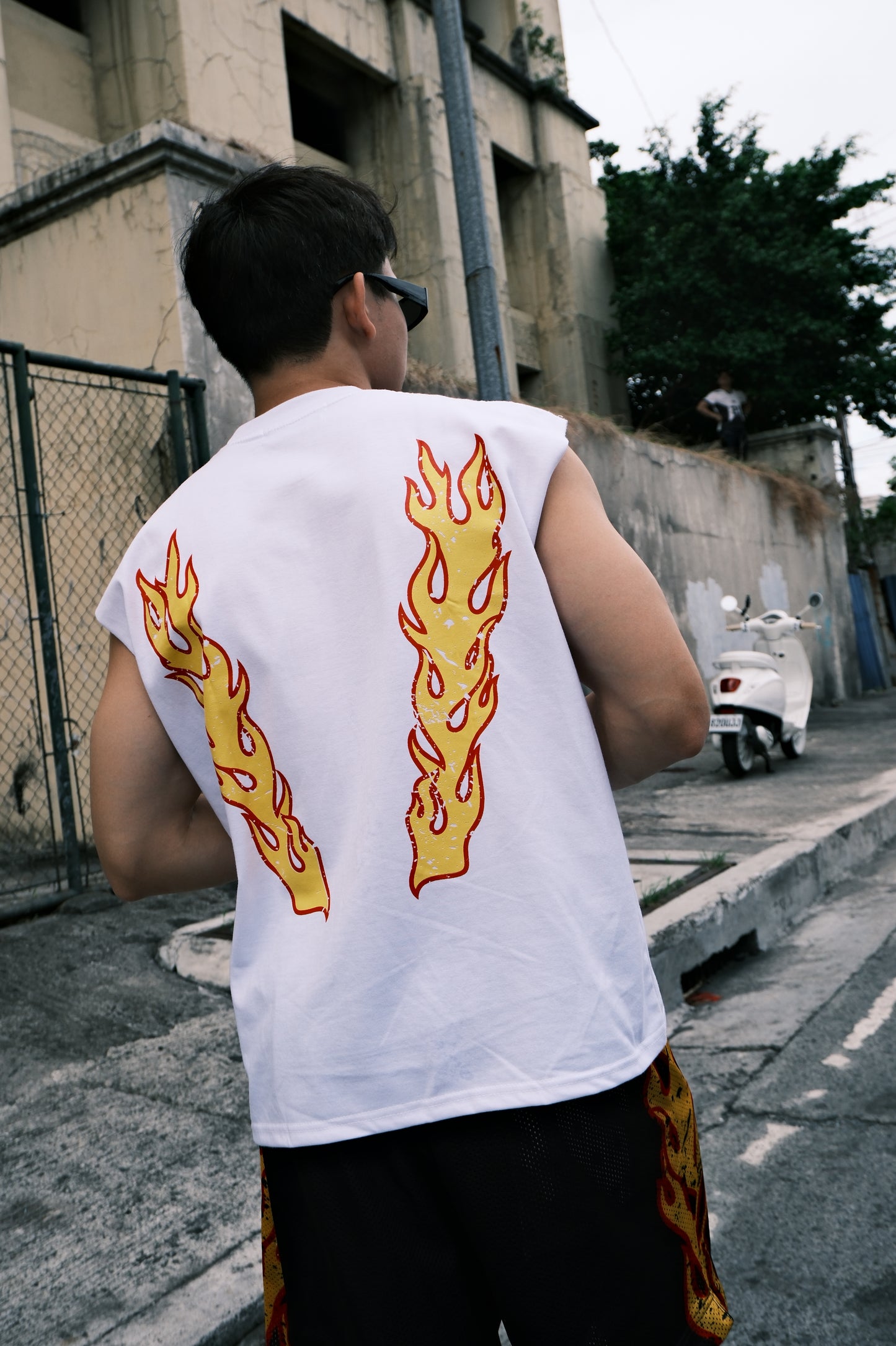 HOTROD RAW CUT MUSCLE TEE