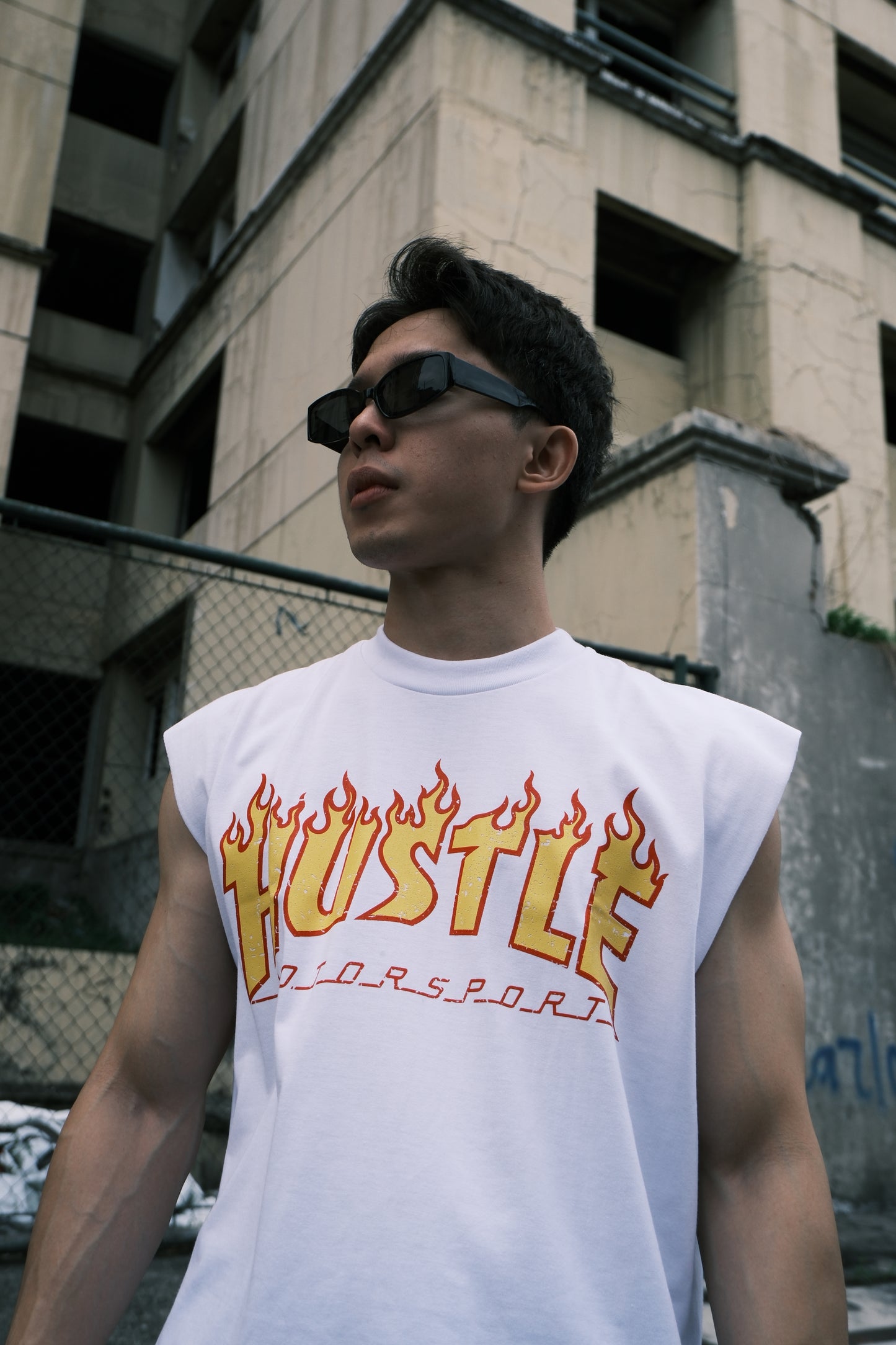 HOTROD RAW CUT MUSCLE TEE