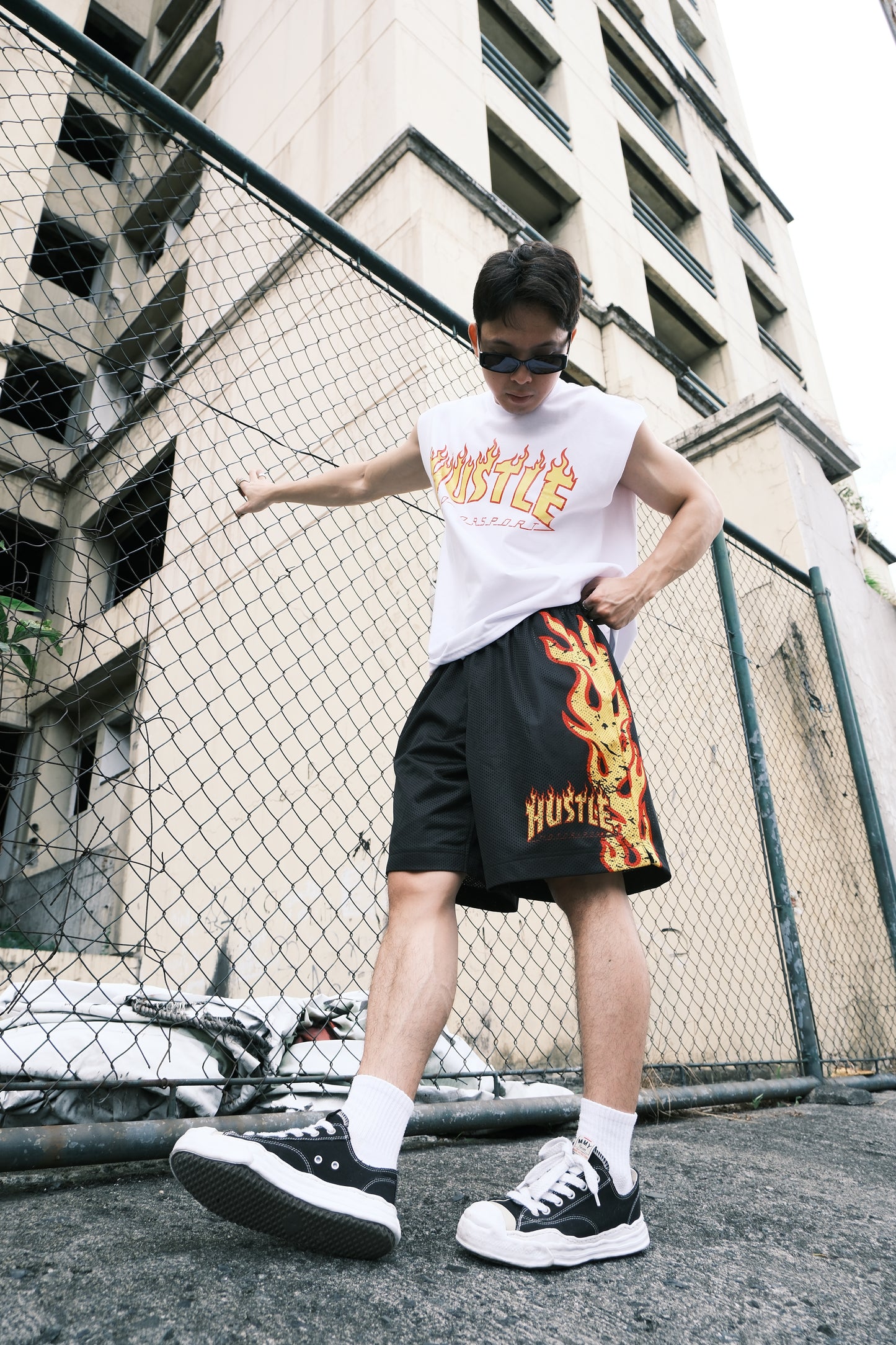 HOTROD RAW CUT MUSCLE TEE