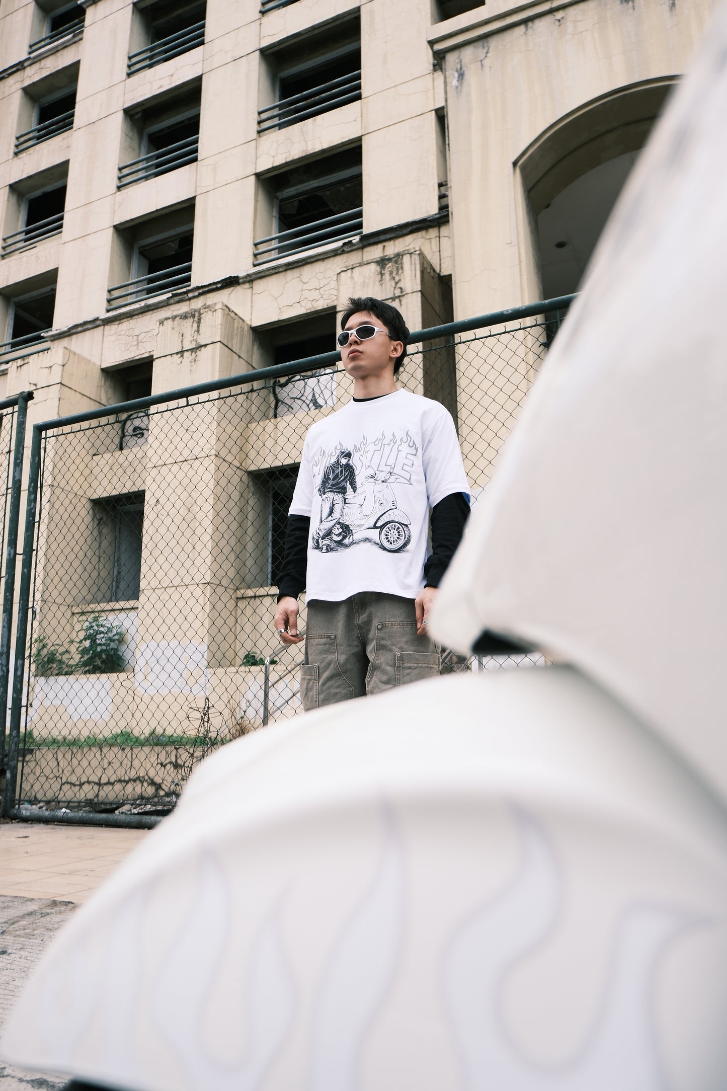SCOOTER CLUB BOXY T-SHIRT