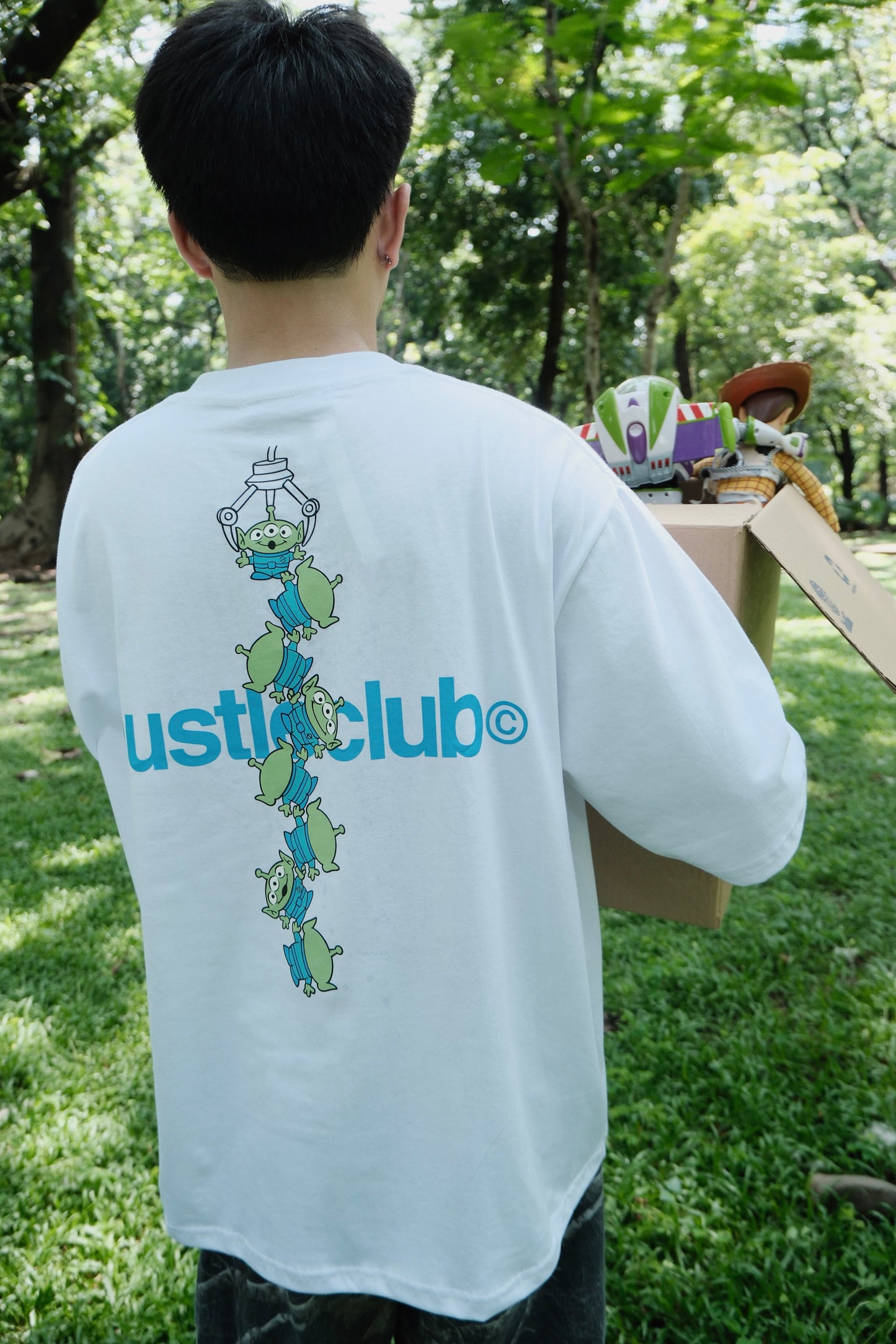 THE CLAW BOXY T-SHIRT