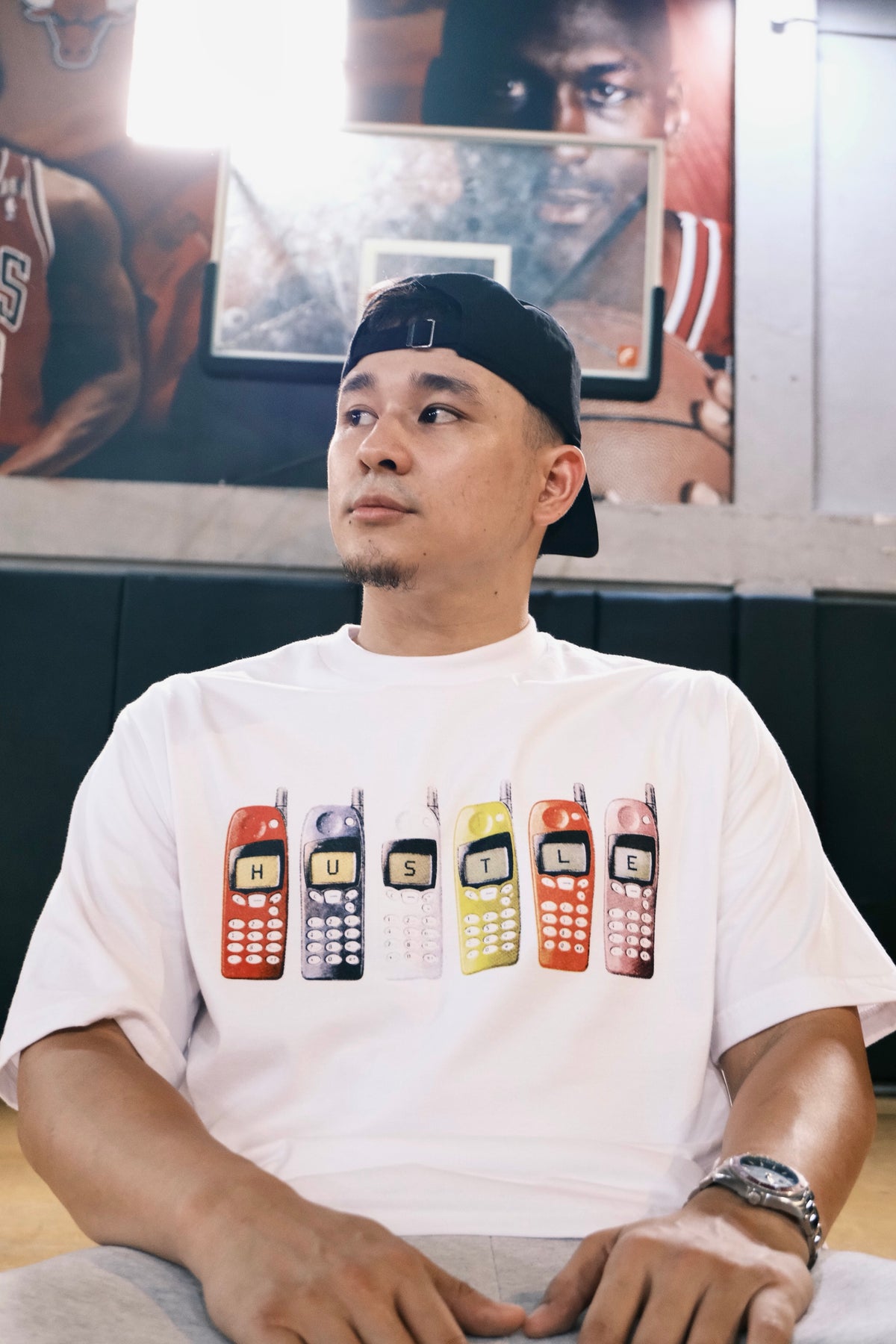 TEXT ME BOXY FIT TEE