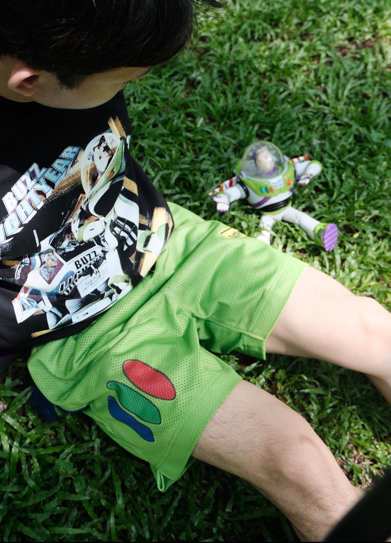 BUZZ REGULAR FIT MESH SHORTS