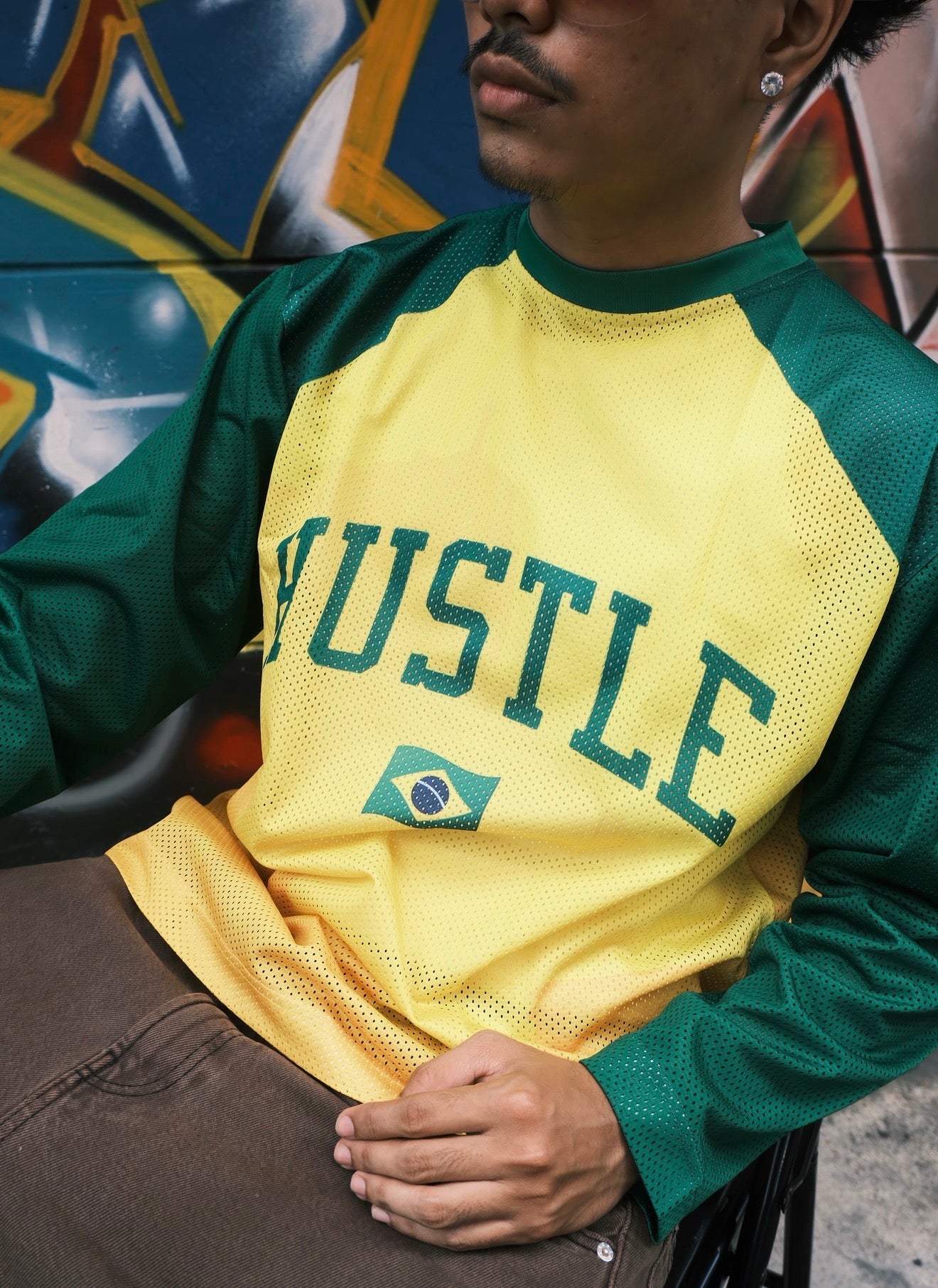 CTR RAGLAN MESH JERSEY L/S