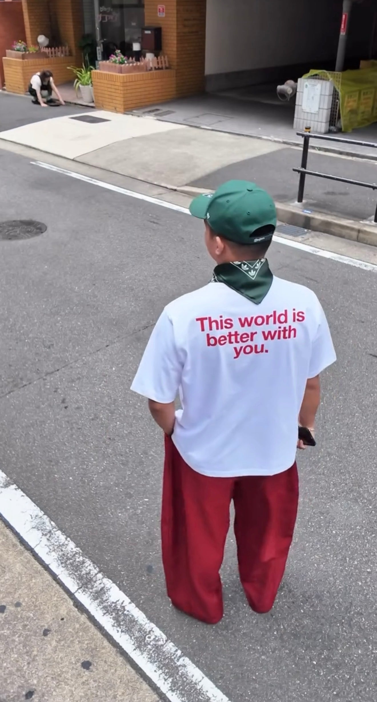 WORLD IS BETTER T-SHIRT