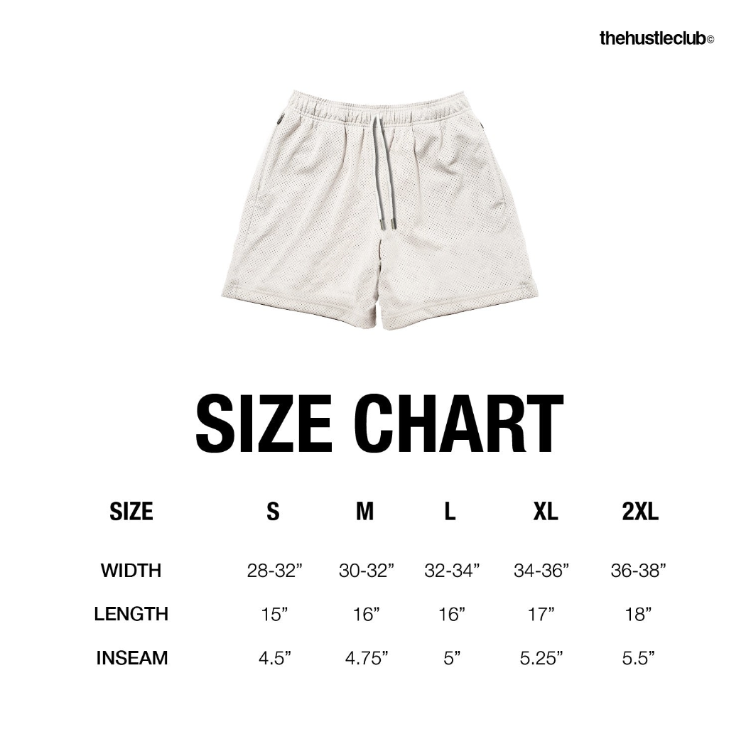 OG WAVE LOGO MESH SHORTS WHITE