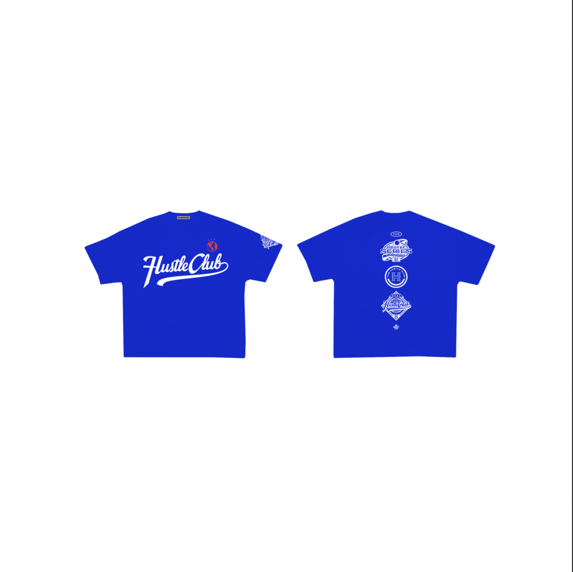 BASEBALL T-SHIRT ROYAL BLUE