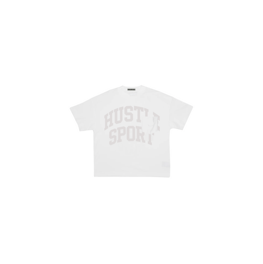 HUSTLE SPORT POCKET T-SHIRT WHITE