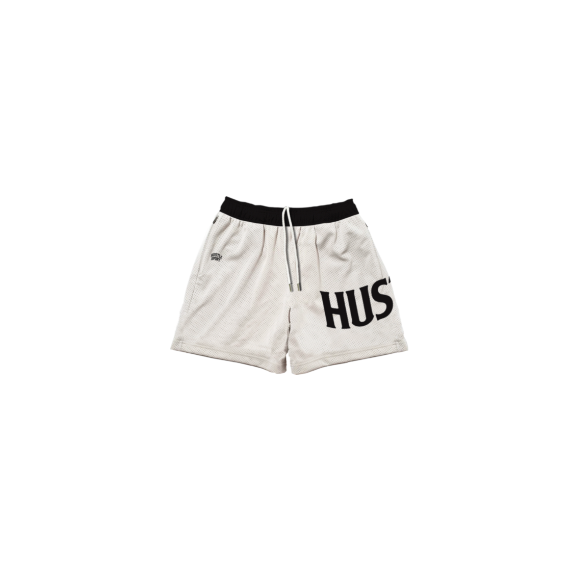 OG WAVE LOGO MESH SHORTS WHITE