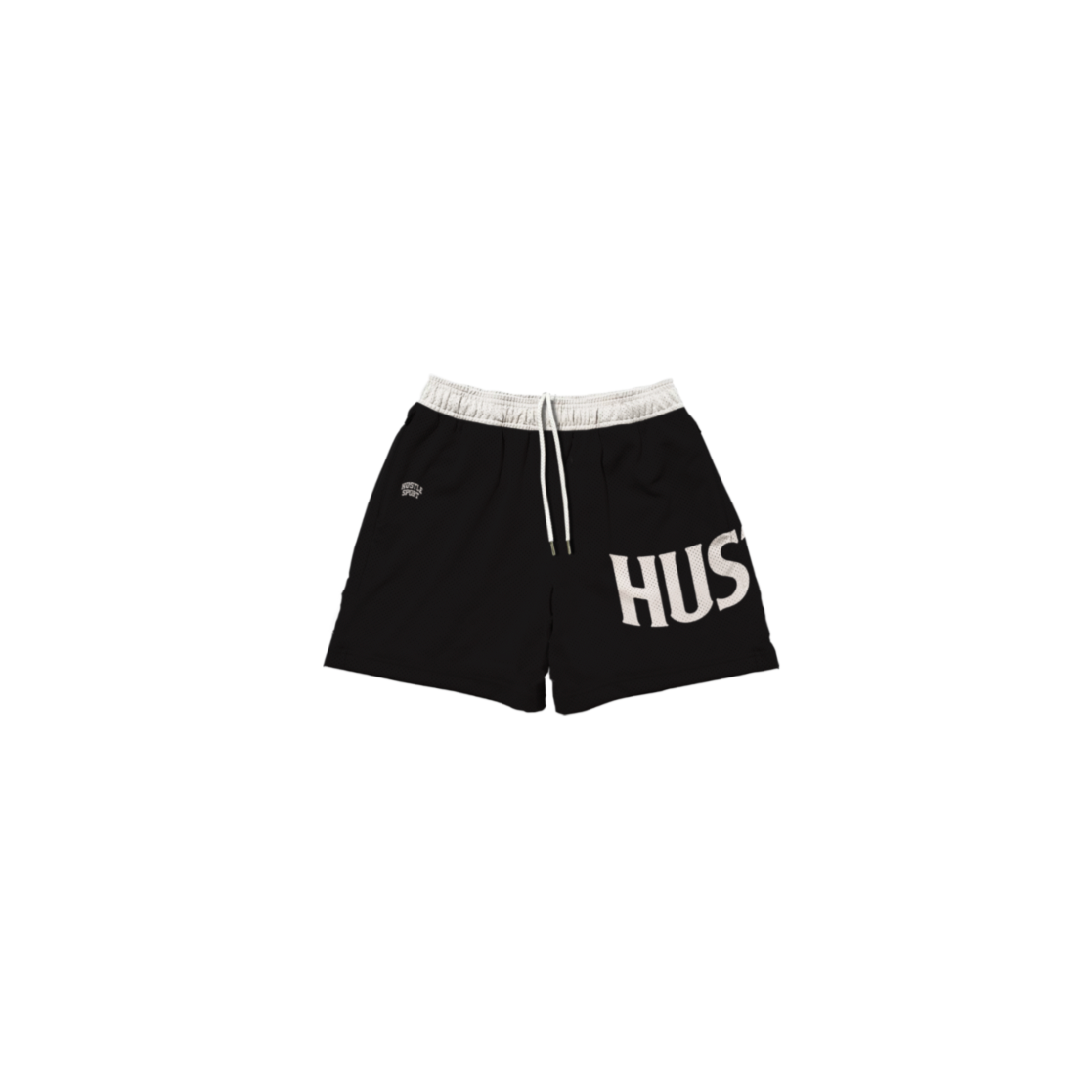 OG WAVE LOGO MESH SHORTS BLACK