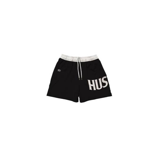 OG WAVE LOGO MESH SHORTS BLACK