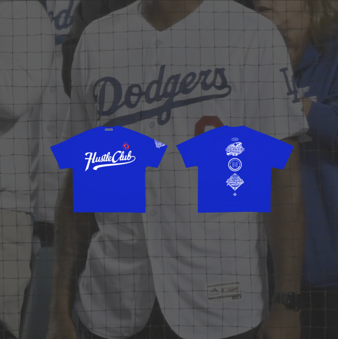 BASEBALL T-SHIRT ROYAL BLUE