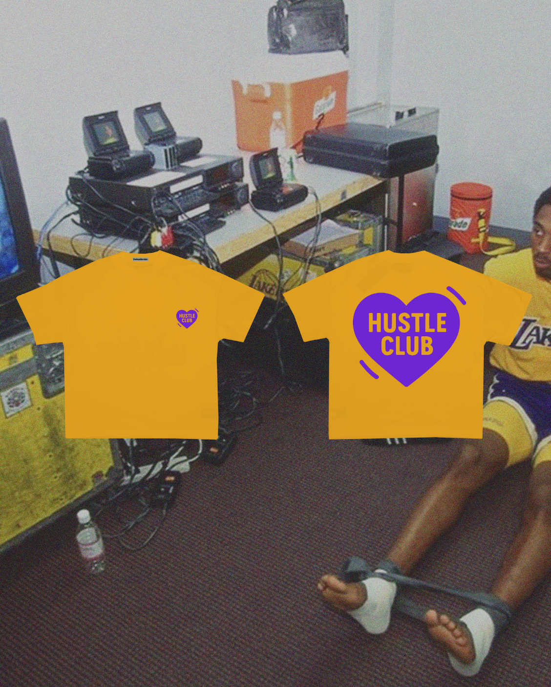 HEART OF HUSTLE YELLOW T-SHIRT