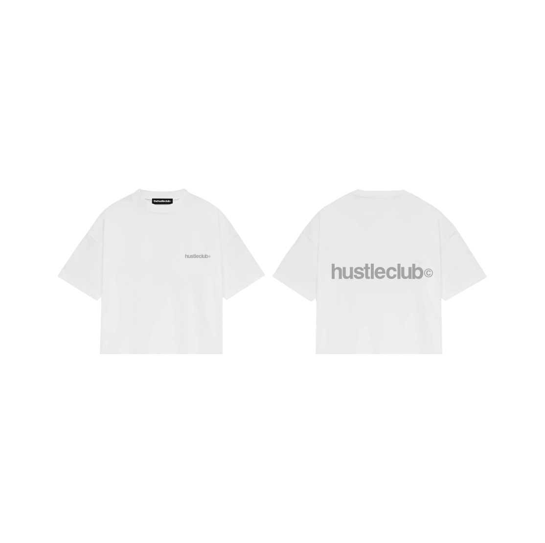 WHITE LOGO T-SHIRT