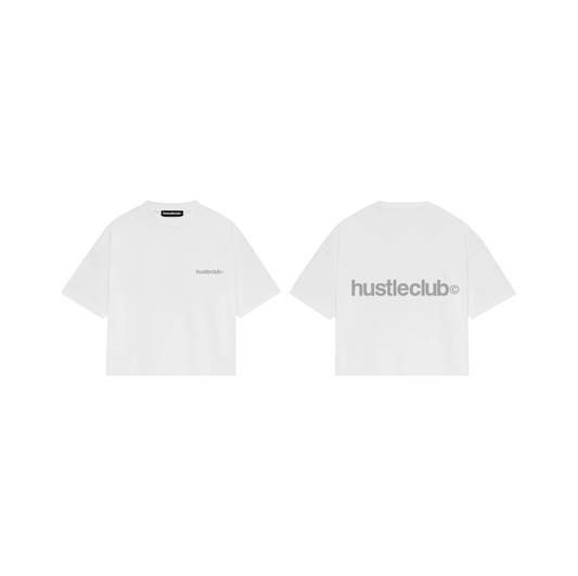 WHITE LOGO T-SHIRT