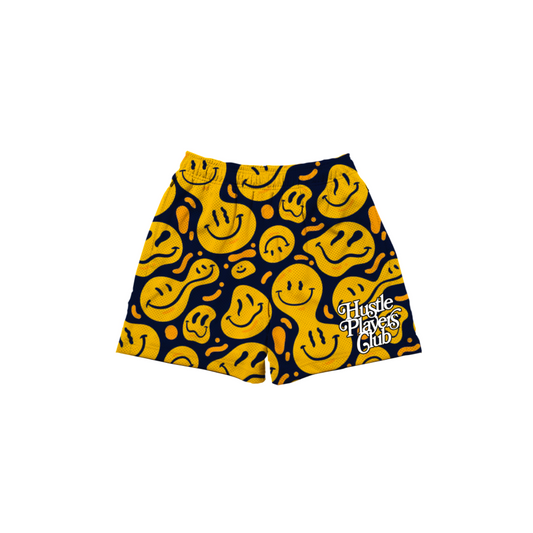 SMILEY MESH SHORTS