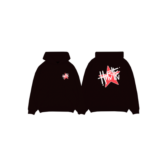 ROCKSTAR HOODIE BLACK