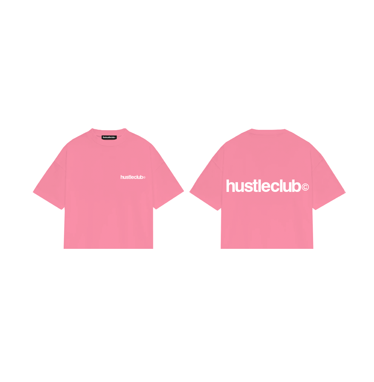 PINK LOGO T-SHIRT