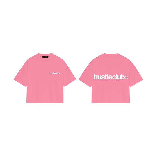 PINK LOGO T-SHIRT