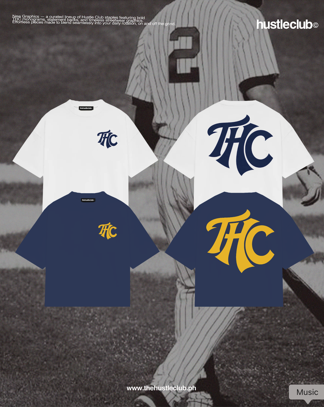 BASEBALL WHITE T-SHIRT