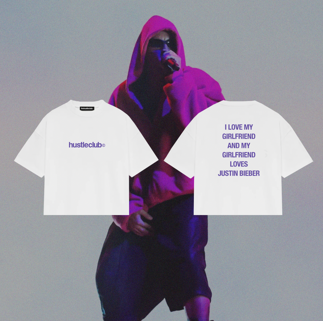 MY GIRLFRIEND LOVES BIEBER (PRE ORDER 14 DAYS)