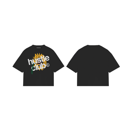 SUNFLOWER BLACK T-SHIRT