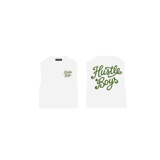 HUSTLE BOYS RAW CUT MUSCLE TEE