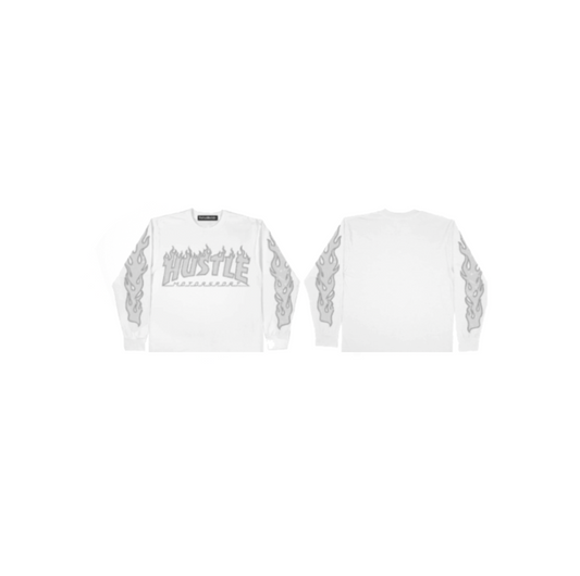 WHITE HOT LONGSLEEVE