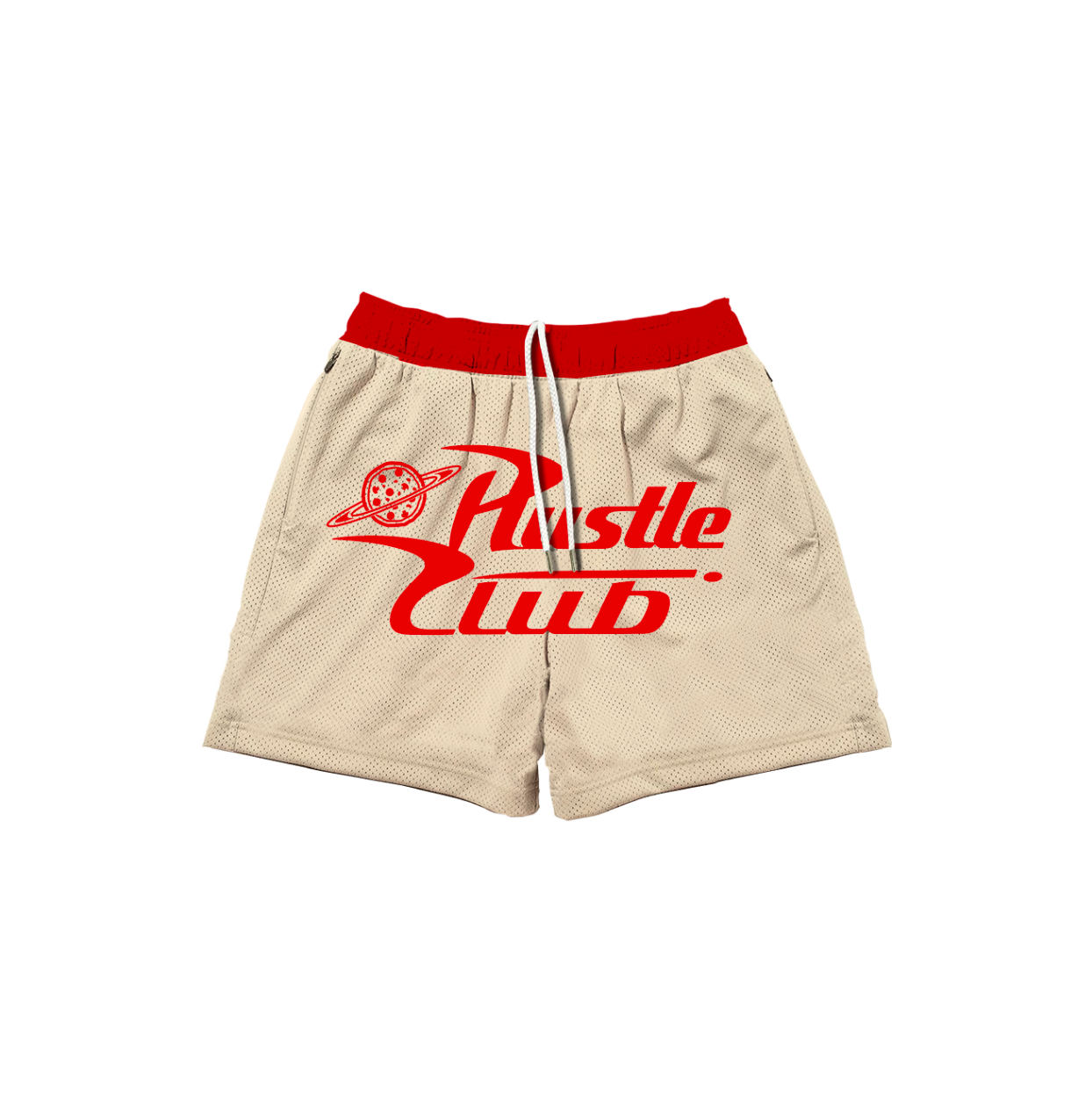 PIZZA PLANET REGULAR FIT MESH SHORTS
