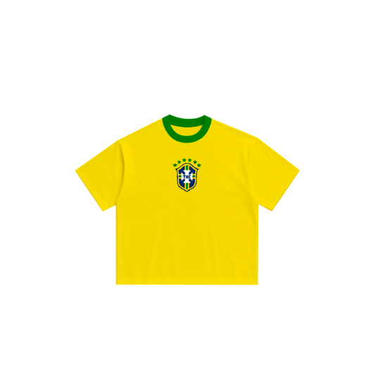 BRAZIL RINGER BOXY T-SHIRT