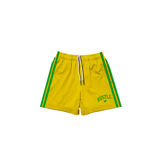 BRAZIL ARCH MESH SHORTS REGULAR FIT (YELLOW)