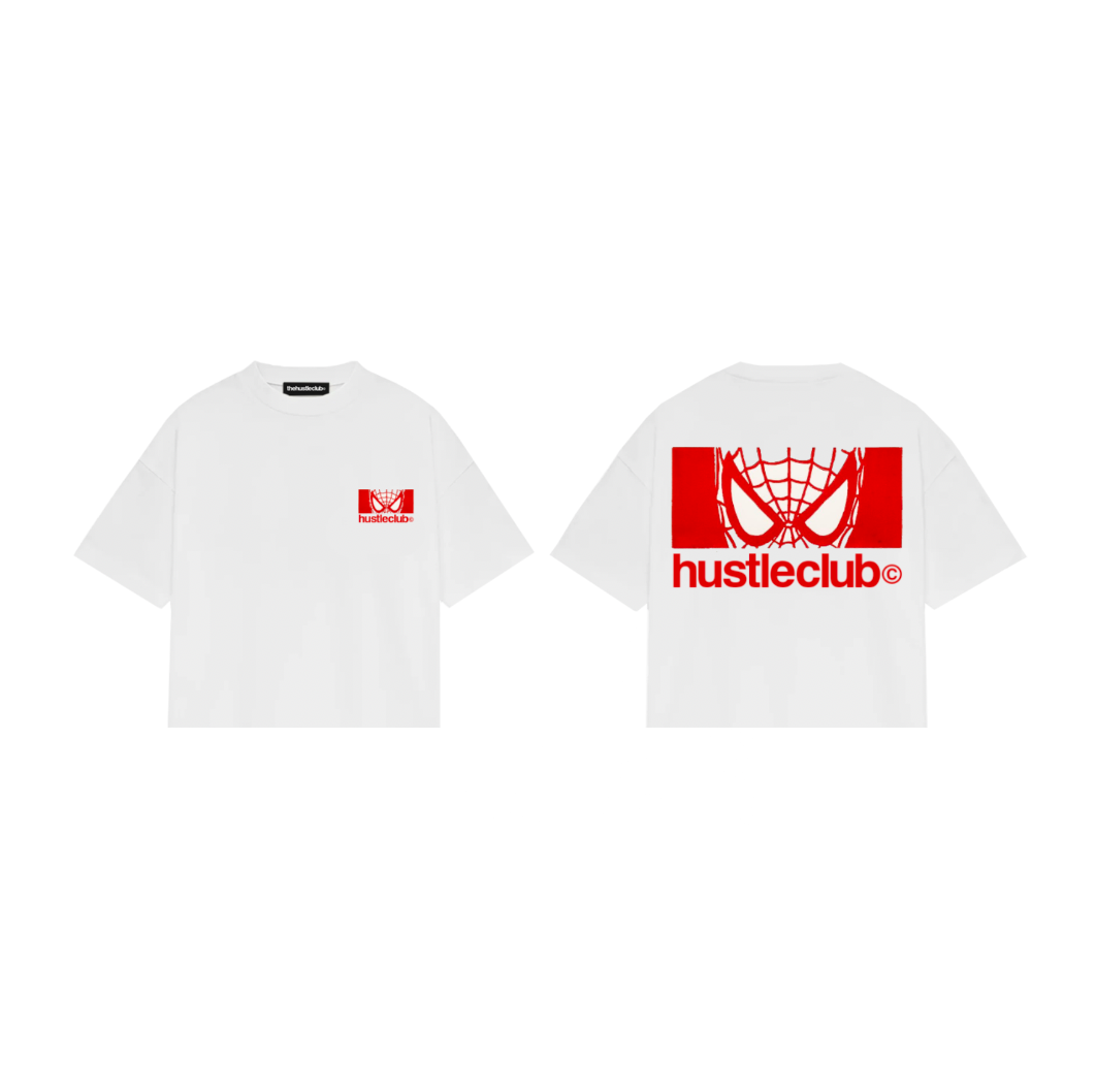 MASK MAN WHITE BOXY T-SHIRT