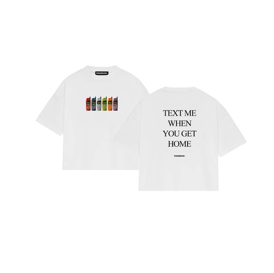 TEXT ME BOXY FIT TEE