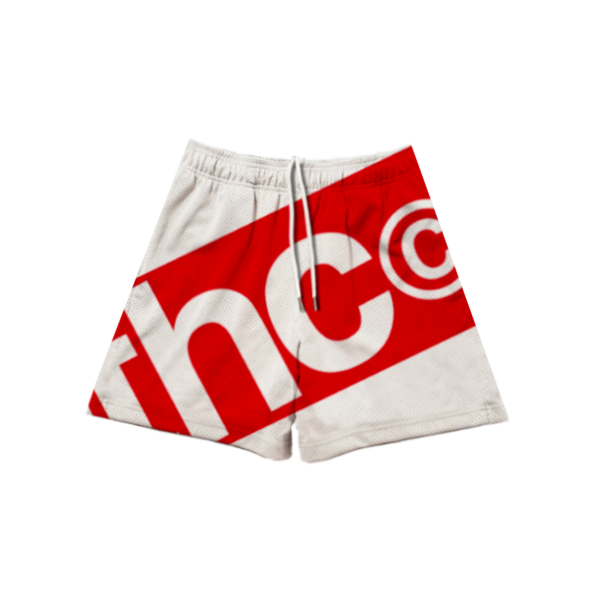 THC BOX LOGO MESH SHORTS REGULAR FIT