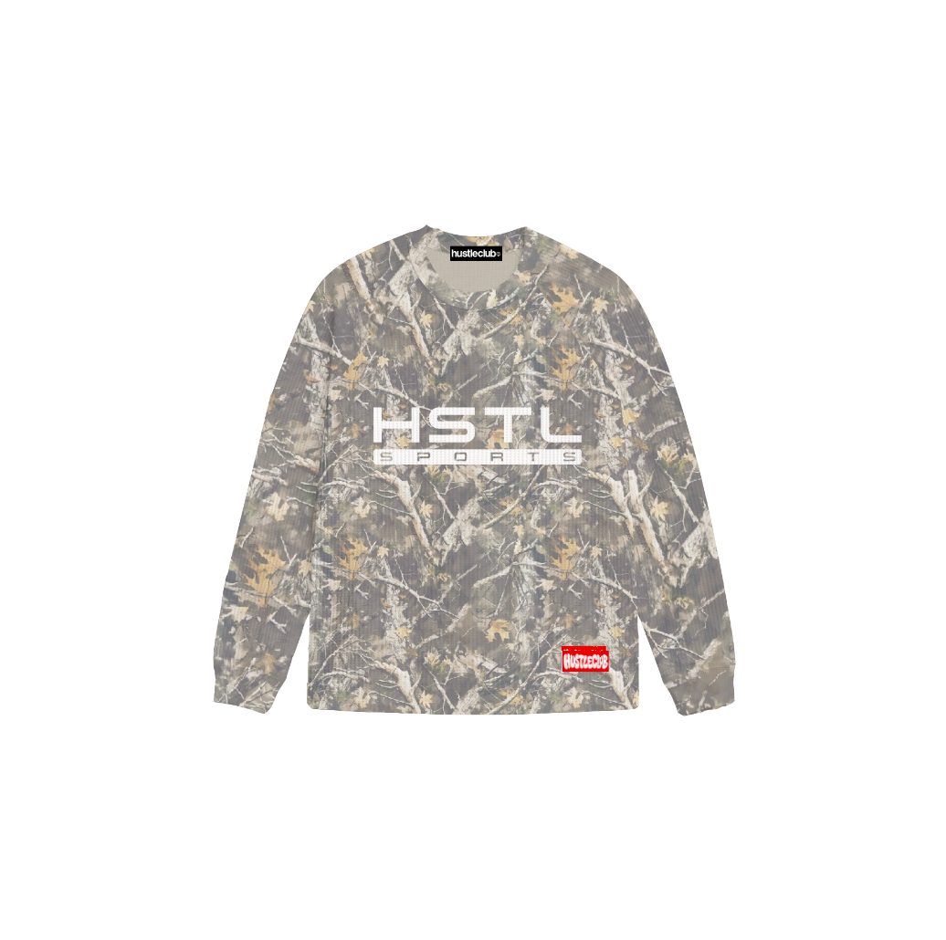 REAL TREE WAFFLE KNIT L/S