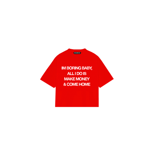 MAKE MONEY BOXY FIT TEE