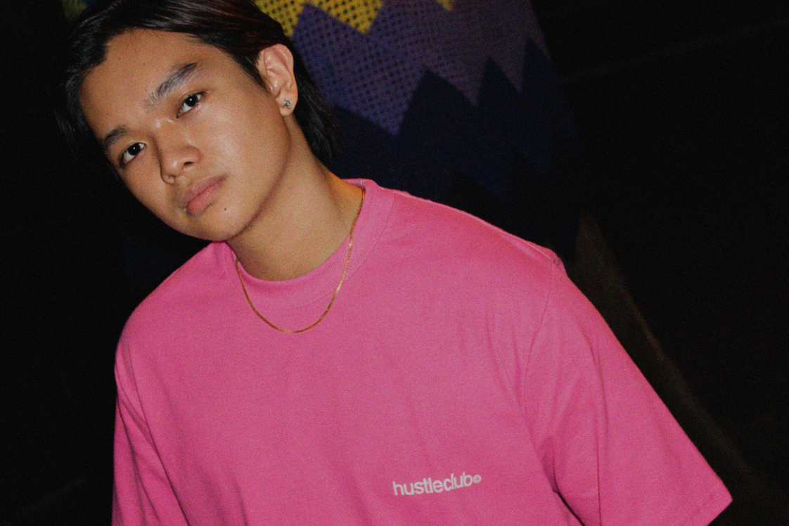 PINK LOGO T-SHIRT
