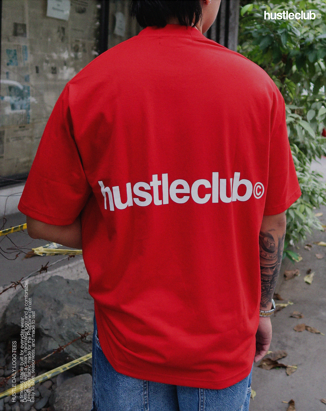 RED LOGO T-SHIRT