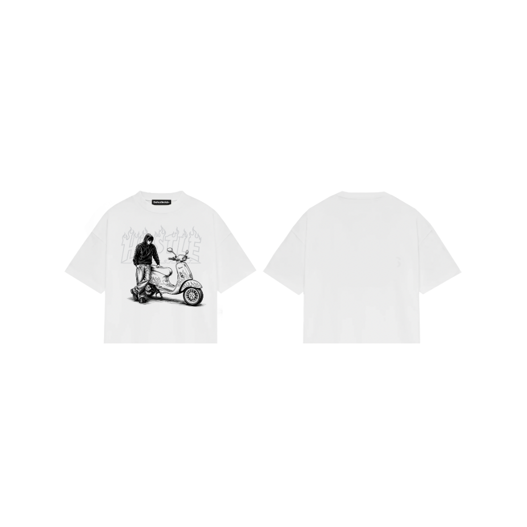 SCOOTER CLUB BOXY T-SHIRT
